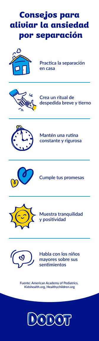 Beneficios de los espacios de transición para calmar la ansiedad por separación