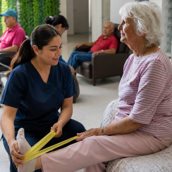 Cuidador para adulto mayor en casa